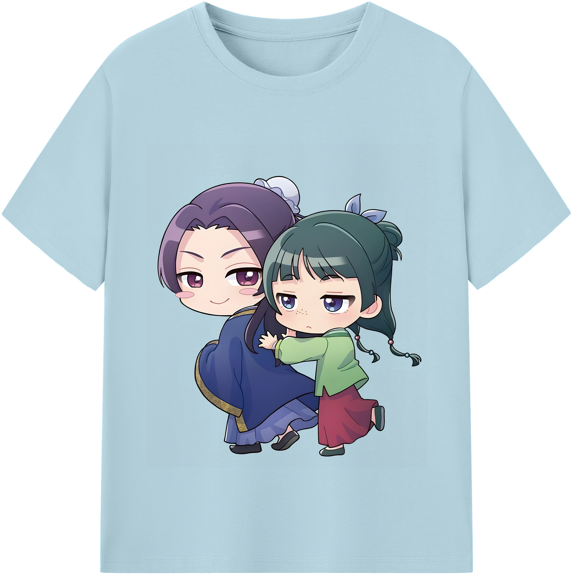 （画像用） 薬屋のひとりごと The Apothecary Diaries 綿100％半袖Tシャツ（フロントプリント）